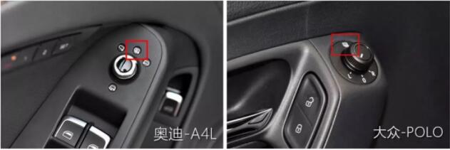 怎樣使用汽車后視鏡加熱？功能按鍵位置在哪里？
