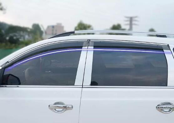 汽車車窗跟后視鏡要不要安裝雨眉防水？